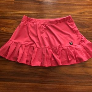 Pink Fila Skort